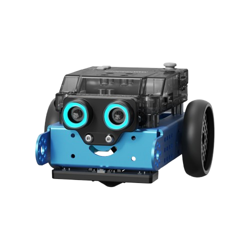 mBot2 robot by Makeblock — the robot used in the bootcamp